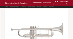 Desktop Screenshot of beavertonmusic.net